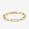 Joyeria Joyería Suárez Pulseras De Oro | Pulsera Eslabones Mediana De Oro Amarillo De 18K