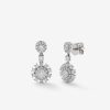 Joyeria Joyería Suárez Pendientes Con Diamantes | Pendientes De Oro Blanco De 18Kt Con Diamantes